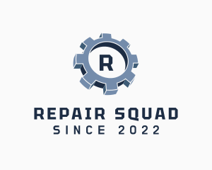 Repair Mechanical Gear logo design