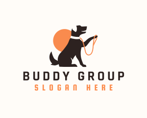 Dog Training Leash logo design