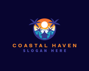 Vacation Beach Travel logo