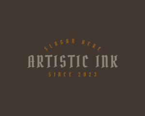 Gothic Tattoo Business logo