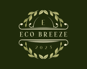 Eco Leaf Décor logo design