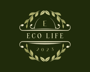 Eco Leaf Décor logo design