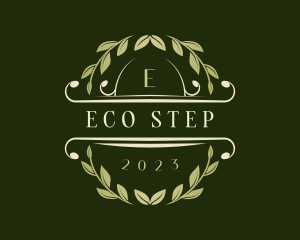 Eco Leaf Décor logo design