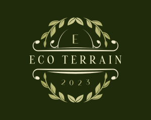 Eco Leaf Décor logo design