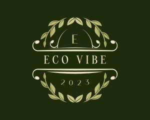 Eco Leaf Décor logo design