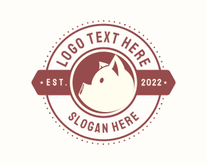 Animal Pig Livestock logo