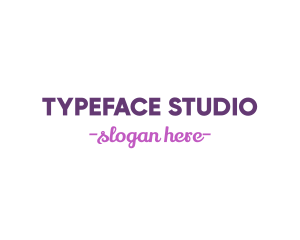 Modern Sans Serif Wordmark logo