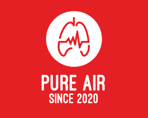 Red Lung Pulse logo