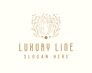 Luxury Jewelry Crystal logo design