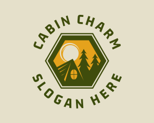 Forest Woods Cabin  logo