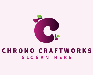 Florist Flower Letter C logo design