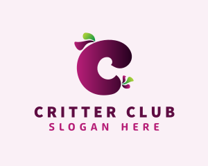 Florist Flower Letter C logo design