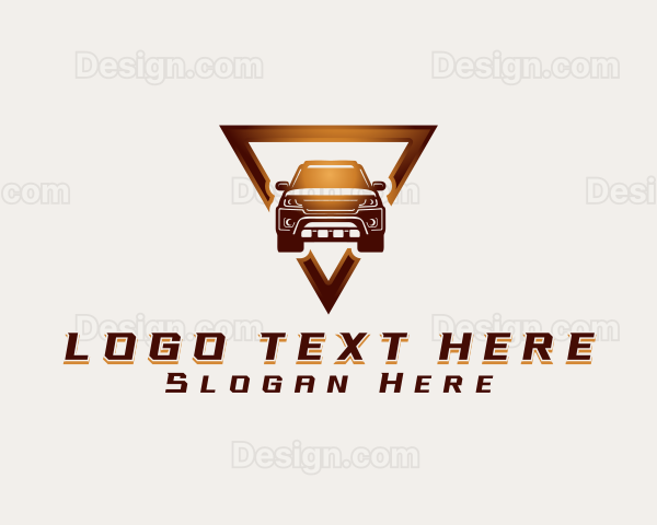 SUV Transport Auto Logo