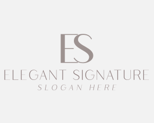 Minimalist Elegant Luxe logo design