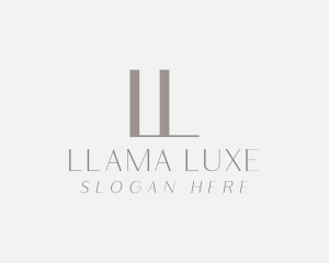 Minimalist Elegant Luxe logo design