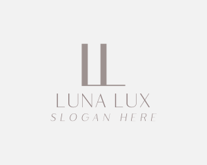 Minimalist Elegant Luxe logo design