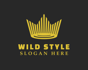 Elegant Style Crown logo design