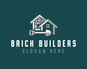 Brick Construction Builder logo design