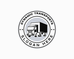 Truck Vehicle Transport logo design