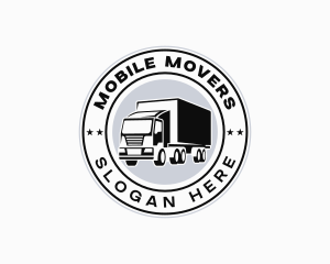 Truck Vehicle Transport logo design