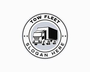 Truck Vehicle Transport logo design