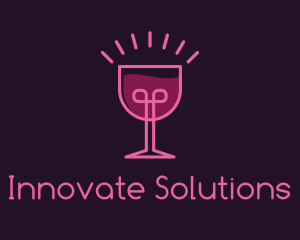 Wine Bulb Idea logo