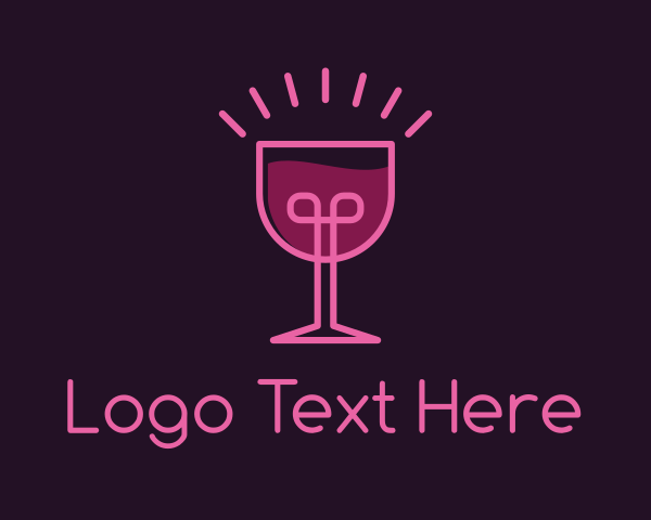 Wine Bulb Idea logo