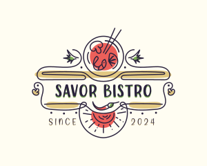 Bistro Restaurant Catering logo design