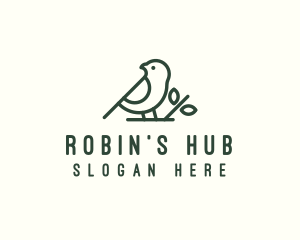 Robin Bird Plant logo