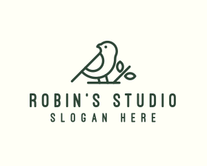 Robin Bird Plant logo