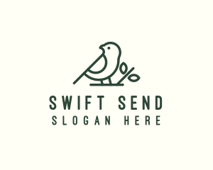 Robin Bird Plant logo design