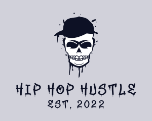 Streetwear Cap Skull  logo design