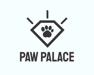 Pet Paw Gem logo