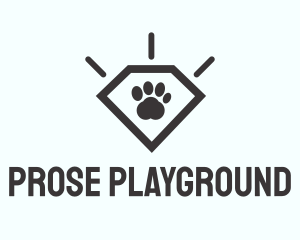 Pet Paw Gem logo design