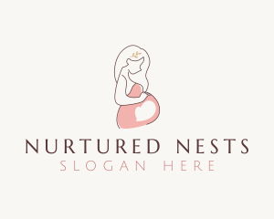 Woman Maternity Motherhood logo