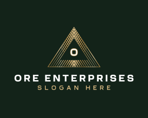 Triangle Financial Business logo design