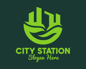 Eco Friendly City logo design