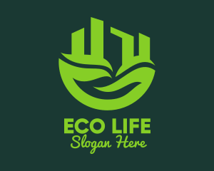 Eco Friendly City logo design