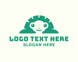 Cute Frog Eyes logo