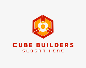 Cyberspace Cube Technology  logo design