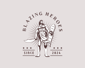 Philippine Warrior Hero logo design