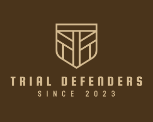 Shield Safety Defense logo design