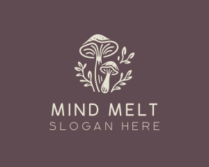 Mushroom Forest Plant logo