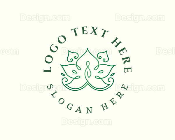 Peaceful Yoga Zen Logo