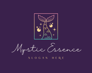 Mystic Mermaid Tail logo design