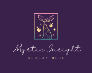 Mystic Mermaid Tail logo design