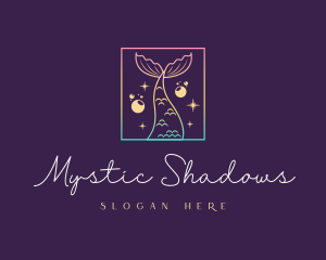 Mystic Mermaid Tail logo design