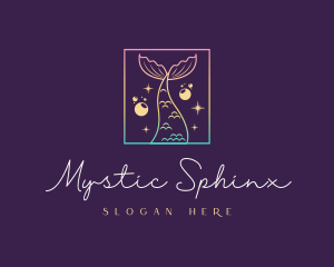 Mystic Mermaid Tail logo design