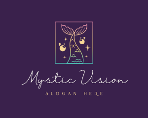 Mystic Mermaid Tail logo design