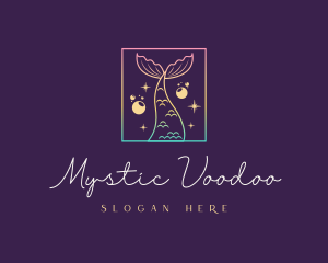 Mystic Mermaid Tail logo design